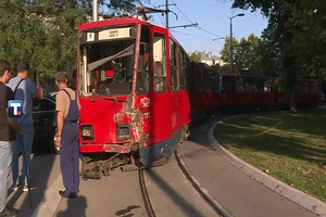 Saobraćajna nesreća: Tramvaji Se sudarili na Novom Beogradu