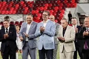 Predsednik Vučić svečano otvorio moderni stadion u Leskovcu, naglašavajući značaj za razvoj sportske infrastrukture