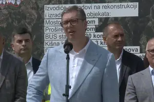 Predsednik Vučić obilazi rekonstruisani put Raška - Novi Pazar: Povećanje povezanosti i infrastrukture