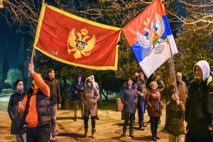 Protesti u Crnoj Gori protestuju zbog formiranja Vlade